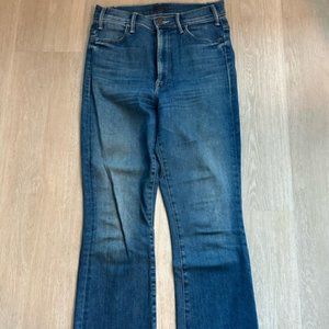 MOTHER, The Hustler Ankle Fray jean Sz. 27